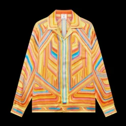 Low Rider Long Sleeve Silk Shirt