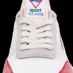Men's Atlantis Red Ostrich Sneakers