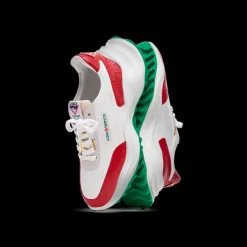 Men's Atlantis Red Ostrich Sneakers