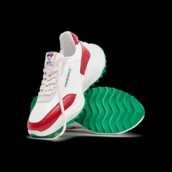 Men's Atlantis Red Ostrich Sneakers