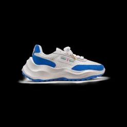 Men's Atlantis White & Blue Sneaker