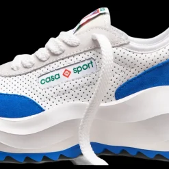 Men's Atlantis White & Blue Sneaker