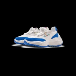Men's Atlantis White & Blue Sneaker