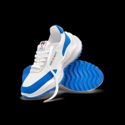 Men's Atlantis White & Blue Sneaker