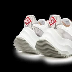 Men's Atlantis White & Chrome Sneaker