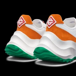 Men's Atlantis White & Clay Orange Sneaker