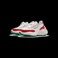 Men's Atlantis White & Red Sneaker