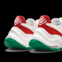 Men's Atlantis White & Red Sneaker