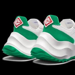 Men's Atlantis White & Tennis Green Sneaker