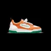 Men's Court Orange & White Sneaker