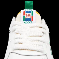 Men's Court White & Green Sneaker