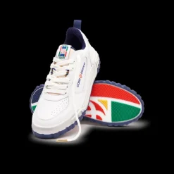 Men's Court White & Navy Sneaker