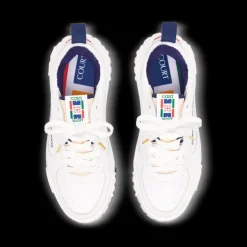 Men's Court White & Navy Sneaker