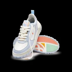 Men's Court White & Powder Blue Sneaker