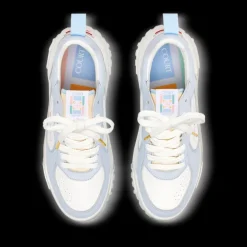 Men's Court White & Powder Blue Sneaker