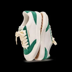 Men's Del Mar White & Green Sneaker