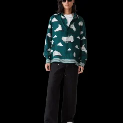 Metaphysical Long Sleeve Silk Shirt