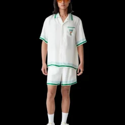 Metaphysical Tennis Icon Silk Shorts