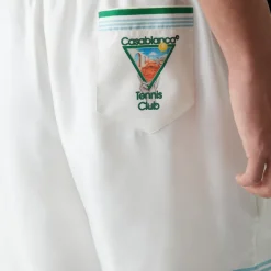 Metaphysical Tennis Icon Silk Shorts