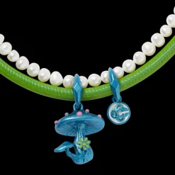 Mini Mushroom Necklace