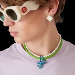 Mini Mushroom Necklace