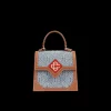 Monogram Denim Mini Jeanne Bag
