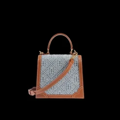 Monogram Denim Mini Jeanne Bag