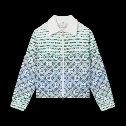 Monogram Gradient Towelling Jacket