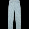 Monogram Straight Leg Jeans