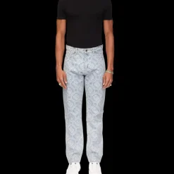 Monogram Straight Leg Jeans