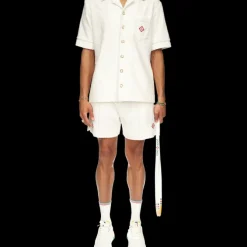 Monogram Terry Short Sleeve Shirt