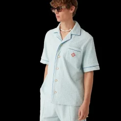 Monogram Towelling Short Sleeve Shirt
