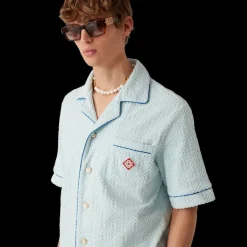 Monogram Towelling Short Sleeve Shirt