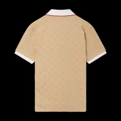 Monogram Velour Polo Shirt