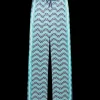 Monogram Wave Silk Trousers