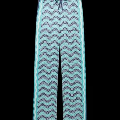 Monogram Wave Silk Trousers