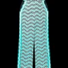 Monogram Wave Silk Trousers