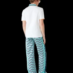 Monogram Wave Silk Trousers