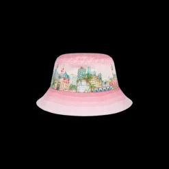 Morning City View Denim Bucket Hat