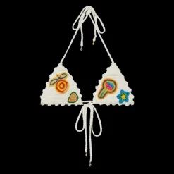 Motif Crochet Bikini Top
