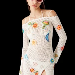 Motif Crochet Dress