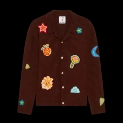 Motif Crochet Shirt
