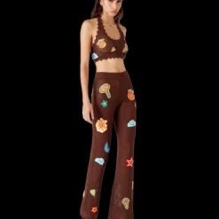 Motif Crochet Trousers