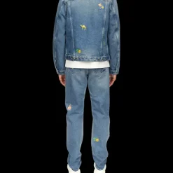 Motif Denim Jacket