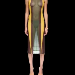 Motor Mesh Dress