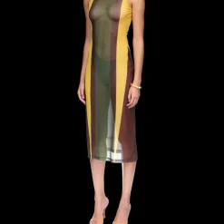 Motor Mesh Dress