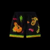 Music For The People Silk Shorts