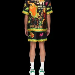 Music For The People Silk Shirt