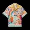 Nature's Teacher Short Sleeve Silk Shirt