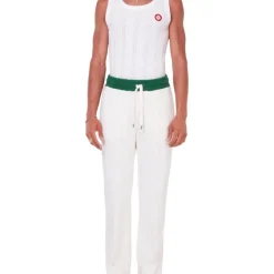 Off-White Cashmere Colour Block Sweatpants